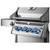 Napoleon Rogue PRO-S 425 Gas Grill with Infrared Side and Rear Burners, Stainless Steel, New 2025