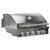 Broilmaster B-Series Fully Loaded 40" Built-in Gas Grill, 5 Burner, Rear IR Burner, LED Control Knobs