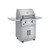 Broilmaster G-Series 26" Cart Model Natural Gas Grill, 2 Burner, Rear IR Burner, LED Control Knobs