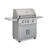Broilmaster G-Series 34" Cart Model Natural Gas Grill, 3 Burner, Rear IR Burner, LED Control Knobs
