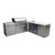 Mont Alpi 805 L-Shaped Island with 90 Degree Corner and Beverage Center
