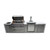 Mont Alpi 805 Deluxe Island with Kegerator - 141"