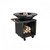 OFYR Classic Storage Black 100 PRO Outdoor Wood-Burning Cooking Unit