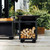 OFYR Classic Storage Black 100 PRO Outdoor Wood-Burning Cooking Unit