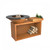 OFYR Island Corten 100 Teak Wood Outdoor Kitchen