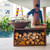 OFYR Island Corten 100 Teak Wood Outdoor Kitchen