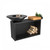 OFYR Island Black 85 Teak Wood Outdoor Kitchen
