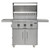 Coyote 34" Gen 3 C-Series 3 Burner Gas Grill on Cart