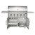 Coyote 42" CL-Series 5 Burner Gas Grill on Cart, Infinity Burners