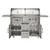 Coyote 50" Gen 3 Hybrid Gas & Charcoal Grill on Cart
