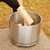 Napoleon Timberwolf 18" Smokeless Wood Fire Pit, Stainless Steel