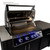 BBQ Authority 71" Outdoor Kitchen Island with Napoleon 38" Built-in 700 Series Gas Grill, Granite / Graphite
