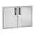 Fire Magic Flush Mounted Double Doors, 21-In X 30-In, Soft Close
