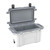 Pelican 70QT Elite Cooler, White/Gray (Floor Model, Showroom Only)