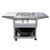 Alfresco 24" Versapower Propane Cooker, Cart, and Teppanyaki Griddle Bundle (Floor Model, Showroom Only)
