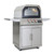 Blaze 26" Freestanding Gas Outdoor Pizza Oven with Rotisserie