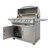Blaze LTE Plus 40" 5-Burner Freestanding Gas Grill with Rear Burner & Lighting System