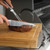 Napoleon Pro Cutting Board With Stainless Steel Bowls