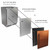 Perlick G5 Core 24" Beverage Center, Reversible Hinge