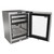 Perlick G5 Luxe 24" Dual-Zone Beverage Center, Reversible Hinge