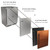 Perlick G5 Luxe 24" Refrigerator, Reversible Hinge
