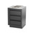 Napoleon OASIS 24" x 26" Stainless Steel End Countertop with 10" Burner Cutout