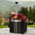 Forno Venetzia Bellagio 300 Wood Fired Oven - Red