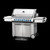 Napoleon Prestige PRO 665 Stand Alone Gas Grill with Rear and Side Infrared Burners in Stainless Steel