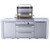 Mont Alpi 400 Deluxe Island, Propane w/ Infrared Side Burner - 82"