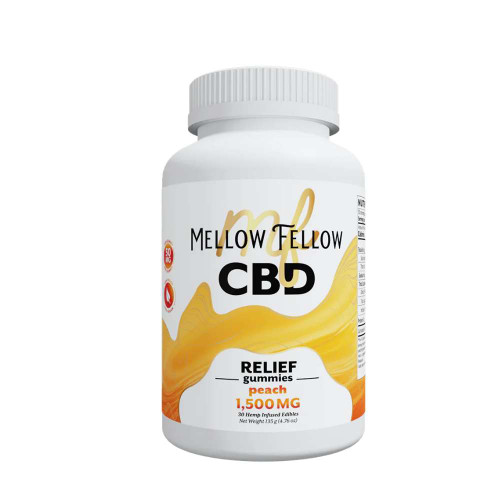 Mellow Fellow Relief Gummies 50 mg 30 ct