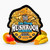 Tre House Magic Mushroom Gummies Juicy Mango flavor, bright yellow-orange gummies representing mango taste, shown in a 15 ct pouch with tropical fruit-themed design.