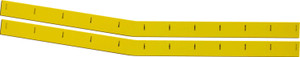 Fivestar 88 Md3 Monte Carlo Wear Strips 1Pr Yellow