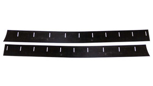 Fivestar 88 Monte Wear Strips Lower Nose Black 1 Pair