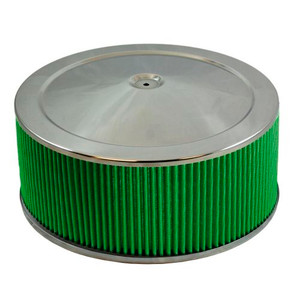 Green Filter Air Cleaner Assembly 14 X 6 Flat Base
