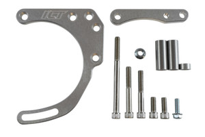 Ict Billet Sbc Alternator Bracket - For Double Hump Heads