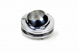 Ididit 1-1/2In Swivel Ball Floor Mount Polished