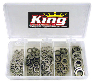 King Racing Products Stainless Washer Kit .060 145Pc