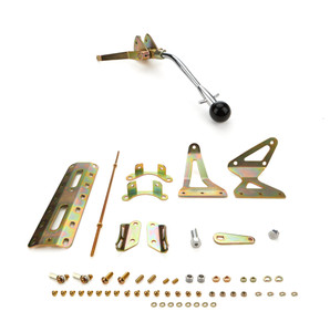 Lokar Shifter Gm 4L60E Chrome 10In Single Bend Lever