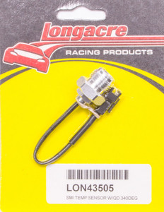 Longacre Temp Sensor 340Deg W/ Qd Lead & Manifold Fitt