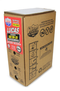 Lucas Oil Synthetic Sae 5W20 Oil 6 Gallon Bag In Box
