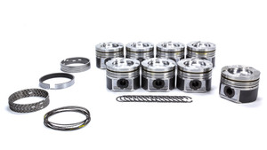 Mahle Pistons Gm 6.6L Duramax Powerpak Piston Set 4.075 Bore
