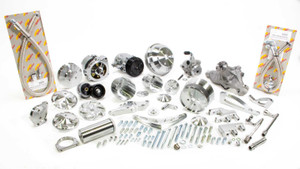 March Performance Ultra Sbc Serpentine Pulley Kit