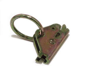 Macs Custom Tie-Downs 2In Round Ring E-Track Fitting Each