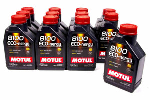 Motul Usa 8100 Eco-Nergy 5W30 Oil Case/12-Liter