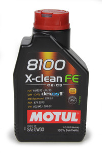 Motul Usa 8100 X-Clean Fe 5W30 Oil 1 Liter
