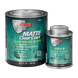 Por-15 Matte Clear Coat Quart