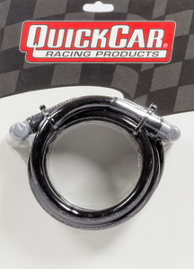 Quickcar Racing Products Coil Wire - Blk 48In Hei/Socket