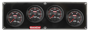 Quickcar Racing Products Redline 4-1 Gauge Panel Op/Wt/Ot/Fp