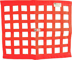Rjs Safety Ribbon Window Net 24X24 Red Sfi