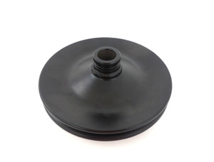 Racing Power Co-Packaged Gm Power Steering Pulley Single Groove Black